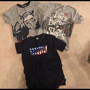 Various size 12 t-shirts gymboree and Levi's